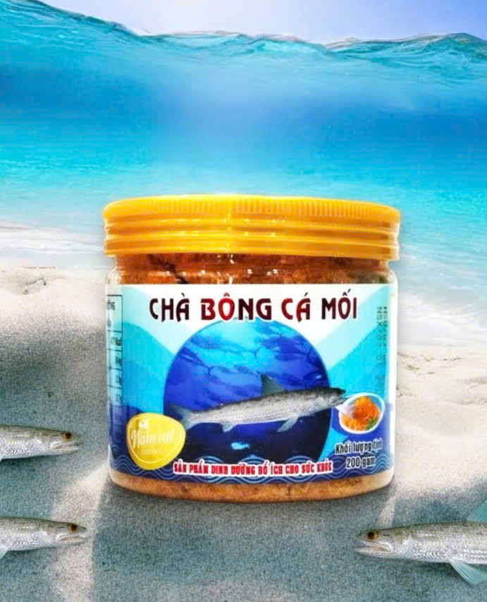 Chà bông cá mối ( ruốc cá mối ) loại hủ 100 gran